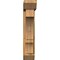 Ekena Millwork Balboa Slat Rough Sawn Bracket w/ Offset Brace, Western Red Cedar, 6"W x 22"D x 30"H BKT0604X22X30BOA06RWR - alternate 3